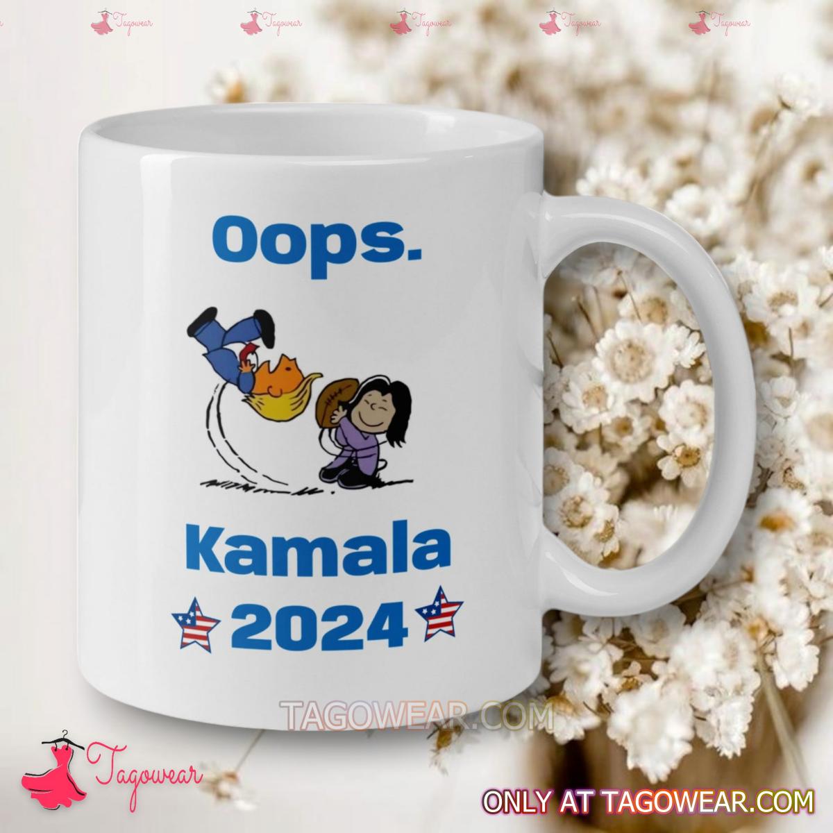 Oops Kamala Harris 2024 Donald Trump Funny Mug a