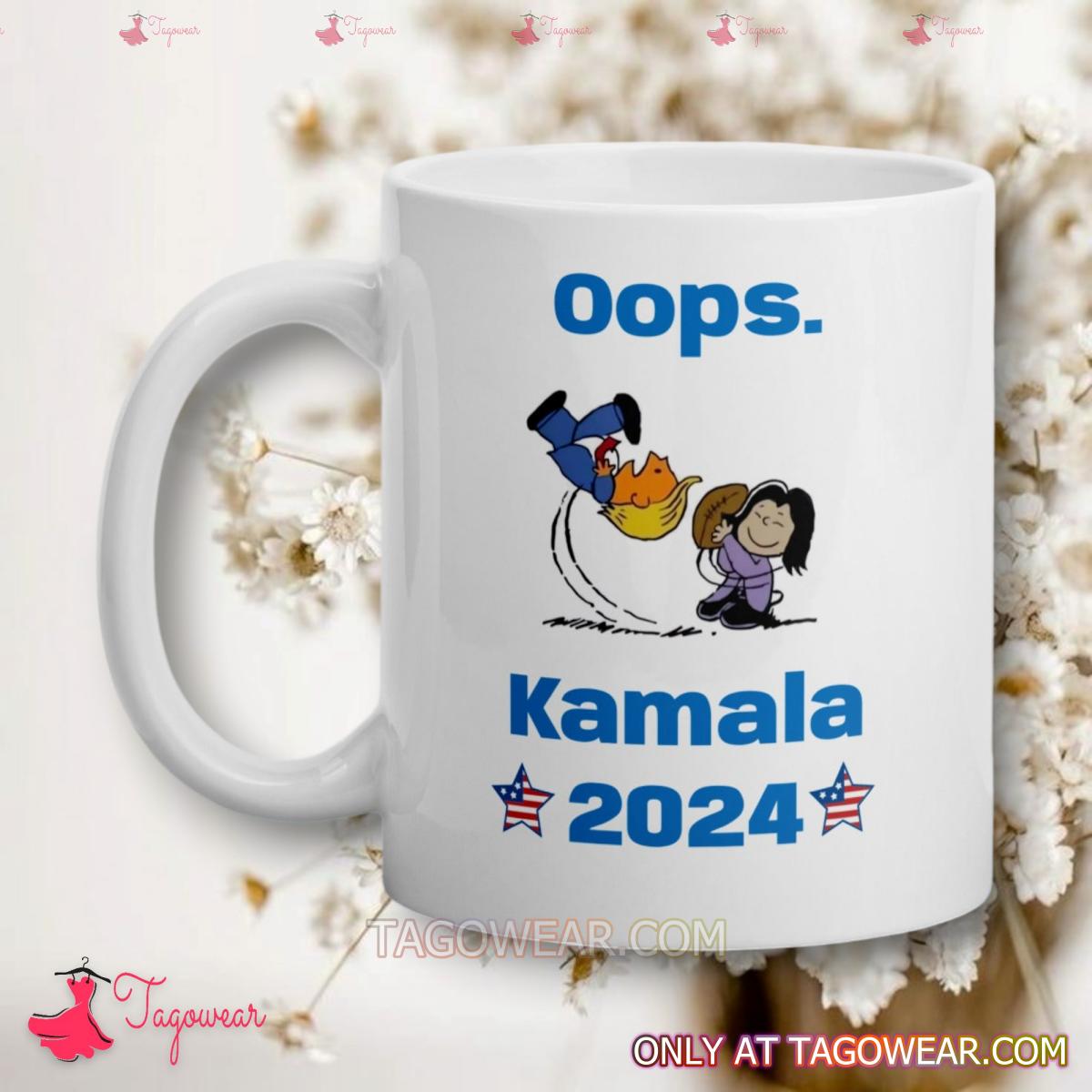 Oops Kamala Harris 2024 Donald Trump Funny Mug