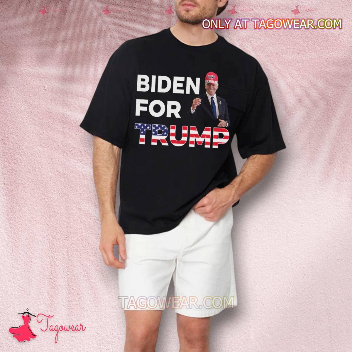 Biden For Trump 2024 Election T-shirt